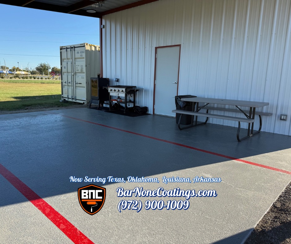 Industrial floor coating