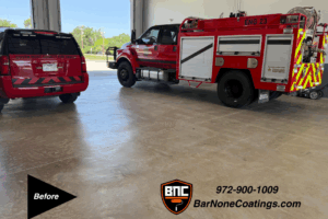 Quinlan Fire Station - Bar None Coating