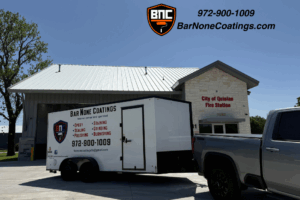 Quinlan Fire Station - Bar None Coating