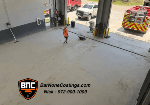 Quinlan Fire Station - Bar None Coating